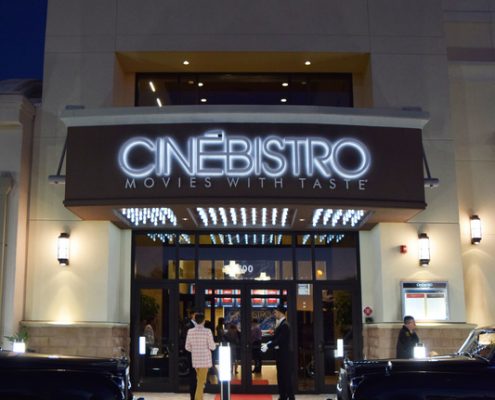 Entrance Cinebistro Siesta Key Doral